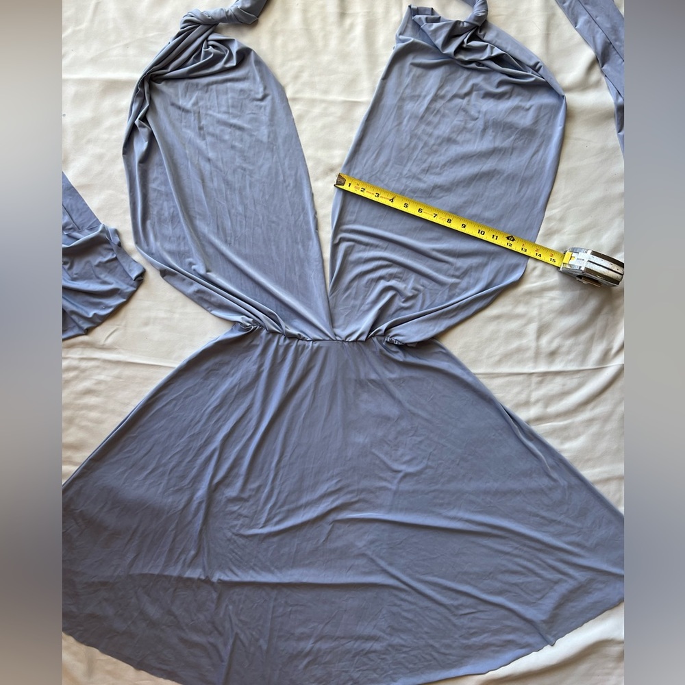 EUC Beautiful Periwinkle Infinity Dress, 100 different styles in ONE dress!!! - Picture 10 of 16